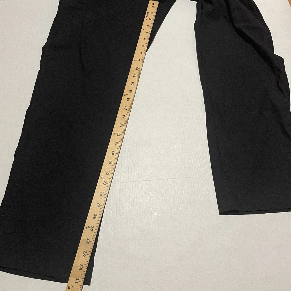 UB Tech Mens Pants Size 36‎ X 31 Pocket Cargo Black Straight Nylon Classic Fit